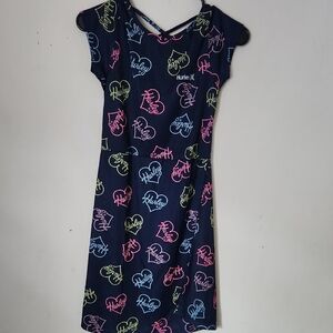 Hurley Kids' Dress with Neon Print